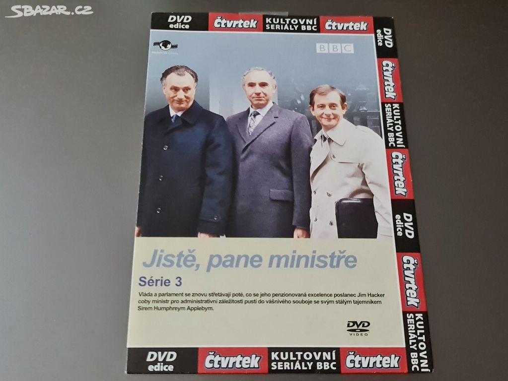 JISTĚ, PANE MINISTŘE III. (DVD, CZ dabing)